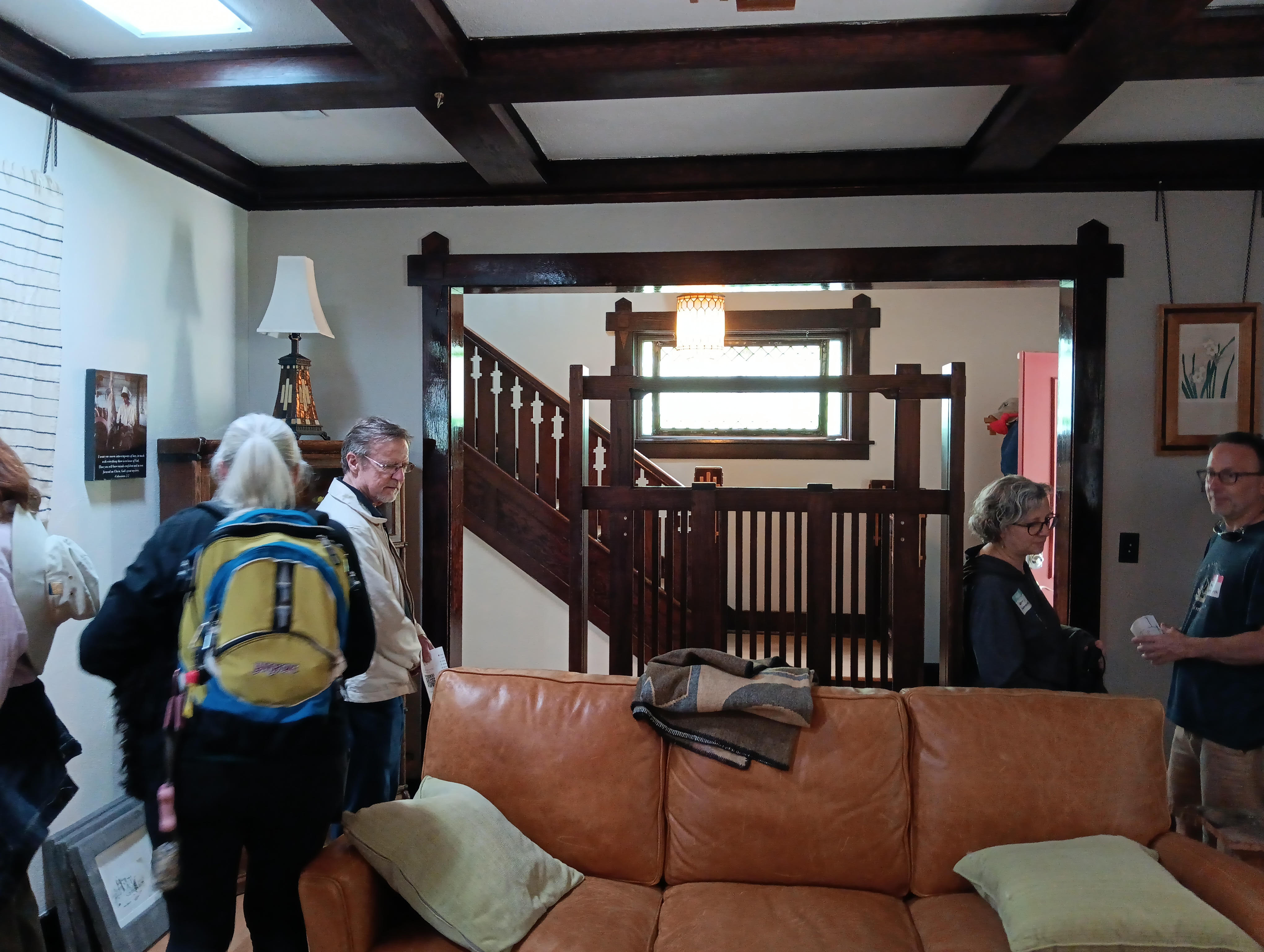 Jim's Living Room with classic trim